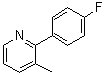 CAS#: 101419-76-5, 2-(4-Fluorophenyl)-3-Methyl-Pyridine