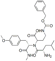 CAS#: 101470-42-2, N-(3-N-(Benzyloxycarbonyl)Amino-1-Carboxypropyl)Leucyl-O-Methyltyrosine N-Methylamide
