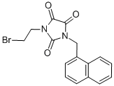 CAS#: 101564-85-6, 1-(2-Bromoethyl)-3-(1-Naphthalenemethyl)Parabanic Acid