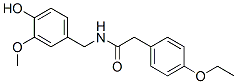 CAS 登录号：101651-31-4， 2-(4-乙氧基苯基)-N-[(4-羟基-3-甲氧基-苯基)甲基]乙酰胺