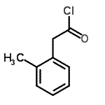 CAS 登录号：10166-09-3， (2-甲基苯基)乙酰氯