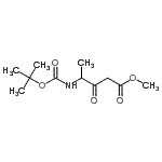 CAS#: 101669-78-7, Methyl 4-({[(2-Methyl-2-Propanyl)Oxy]Carbonyl}Amino)-3-Oxopentanoate