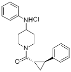 CAS 登录号：101670-77-3， 4-苯胺基哌啶2-苯基环丙基甲酮盐酸盐
