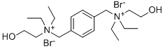 CAS#: 101710-61-6, (p-Phenylenedimethylene)Bis(Diethyl(2-Hydroxyethyl)-Ammonium Dibromide