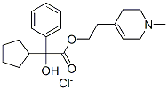 CAS#: 101710-88-7, 2-(1-Methyl-3,6-Dihydro-2H-Pyridin-1-Ium-4-Yl)Ethyl 2-Cyclopentyl-2-Hydroxy-2-Phenylacetate Chloride