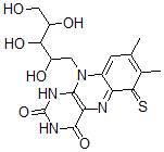 CAS#: 101760-88-7, 7,8-Dimethyl-6-Sulfanylidene-10-(2,3,4,5-Tetrahydroxypentyl)-1H-Benzo[g]Pteridine-2,4-Dione