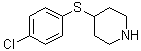 CAS#: 101768-63-2, 4-[(4-Chlorophenyl)Sulfanyl]Piperidine