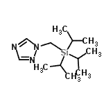 CAS#: 101804-56-2, 1-[(Triisopropylsilyl)Methyl]-1H-1,2,4-Triazole