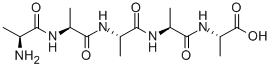 CAS#: 10183-34-3, (2R)-2-[[(2R)-2-[2-[2-(Alanylamino)propanoylamino]propanoylamino]propanoyl]amino]propionic acid