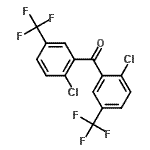 CAS 登录号：101855-91-8， 二[2-氯-5-(三氟甲基)苯基]甲酮
