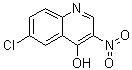 CAS 登录号：101861-61-4， 6-氯-3-硝基-4-喹啉醇