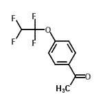 CAS 登录号：101975-15-9， 1-[4-(1,1,2,2-四氟乙氧基)苯基]乙酮