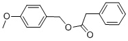 CAS#: 102-17-0, (4-Methoxyphenyl)Methyl 2-Phenylacetate
