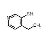 CAS#: 102000-77-1, 4-Ethyl-3-Pyridinethiol