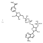 CAS 登录号：102029-67-4， 3-乙酰基吡啶腺嘌呤二核苷酸磷酸酯钠盐