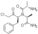 CAS 登录号：102129-66-8， L-丙氨酰-N-[(1S)-3-氯-2-氧代-1-(苯基甲基)丙基]-L-丙氨酰胺