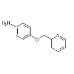 CAS#: 102137-46-2, 4-(2-Pyridinylmethoxy)Aniline