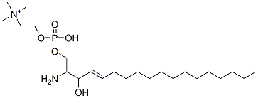 CAS#: 10216-23-6, 2-[[(E,2R,3S)-2-Amino-3-Hydroxyoctadec-4-Enoxy]-Hydroxyphosphoryl]Oxyethyl-Trimethylazanium Chloride