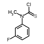 CAS#: 10219-04-2, (3-Fluorophenyl)Methylcarbamothioic Chloride
