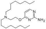 CAS 登录号：102207-78-3， 2-氨基-4-二-辛基氨基乙氧基嘧啶
