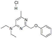 CAS#: 102207-83-0, N,N-Diethyl-6-Methyl-2-(Phenoxymethyl)Pyrimidin-4-Amine Hydrochloride