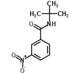 CAS#: 10222-93-2, N-(2-Methyl-2-Propanyl)-3-Nitrobenzamide