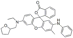 CAS#: 102232-11-1, 6'-[Ethyl[(Tetrahydrofuran-2-Yl)Methyl]Amino]-3'-Methyl-2'-Anilinospiro[Isobenzofuran-1(3H),9'-[9H]Xanthene]-3-One