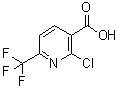 CAS 登录号：102243-12-9， 2-氯-6-(三氟甲基)烟酸