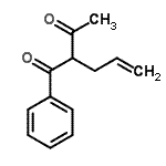 CAS 登录号：10225-38-4， 2-烯丙基-1-苯基-1,3-丁烷二酮