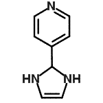 CAS#: 102253-78-1, 4-(2,3-Dihydro-1H-Imidazol-2-Yl)Pyridine