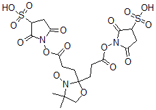 CAS#: 102260-45-7, Bis(Sulfo-N-Succinimidyl)Doxyl-2-Spiro-4'-Pimelate