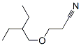 CAS 登录号：10232-91-4， 3-(2-乙基丁氧基)丙腈