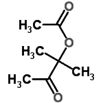 CAS 登录号：10235-71-9， 2-甲基-3-氧代-2-丁烷基乙酸酯