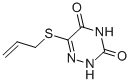 CAS 登录号：10237-48-6， 6-(2-丙烯-1-基硫代)-1,2,4-三嗪-3,5(2H,4H)-二酮