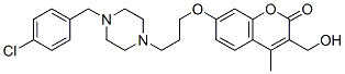 CAS#: 102402-47-1, 7-[3-[4-[(4-Chlorophenyl)Methyl]Piperazin-1-Yl]Propoxy]-3-(Hydroxymethyl)-4-Methyl-Chromen-2-One