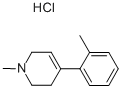CAS#: 102417-86-7, 1-Methyl-4-(2'-methylphenyl)-1,2,3,6-tetrahydropyridine hydrochloride