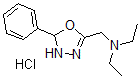 CAS#: 102504-38-1, 5-((Diethylamino)Methyl)-3-Phenyl-delta4-1,2,4-Oxadiazoline Hydrochloride