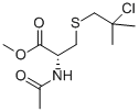 CAS 登录号：102516-58-5， L-N-乙酰基-3-((2-氯-2-甲基丙基)硫代)-丙氨酸甲酯