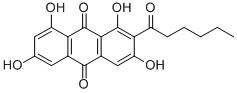 CAS#: 10254-99-6, 2-Hexanoyl-1,3,6,8-Tetrahydroxyanthracene-9,10-Dione