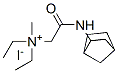CAS#: 102571-19-7, [2-(6-Bicyclo[2.2.1]Heptanylamino)-2-Oxoethyl]-Diethyl-Methylazanium Iodide