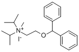 CAS#: 102571-23-3, 2-Benzhydryloxyethyl-Methyl-Di(Propan-2-Yl)Azanium Iodide