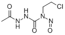 CAS 登录号：102585-46-6， 1-乙酰氨基-3-(2-氯乙基)-1-亚硝基-脲