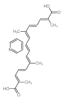 CAS#: 102601-40-1, Pyridine 2,6,11,15-Tetramethylhexadeca-2,4,6,8,10,12,14-Heptaenedioate