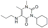 CAS#: 102613-25-2, 3-Cyclohexyl-1,6-Dimethyl-5-Propylaminopyrimidine-2,4-Dione
