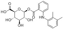 CAS#: 102623-18-7, (2S,3S,4S,5R,6S)-6-[2-[(2,3-Dimethylphenyl)Amino]Benzoyl]Oxy-3,4,5-Trihydroxyoxane-2-Carboxylic Acid