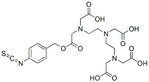 CAS#: 102650-30-6, 2-[2-(Bis(Carboxymethyl)Amino)Ethyl-[(2S)-2-(Bis(Carboxymethyl)Amino)-3-(4-Isothiocyanatophenyl)Propyl]Amino]Acetic Acid