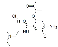 CAS#: 102670-59-7, 4-Amino-5-Chloro-N-(2-Diethylaminoethyl)-2-(3-Oxobutan-2-Yloxy)Benzamide Hydrochloride