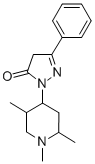 CAS#: 102689-19-0, 2,4-Dihydro-5-Phenyl-2-(1,2,5-Trimethyl-4-Piperidinyl)-3H-Pyrazol-3-One