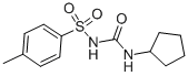 CAS 登录号：1027-87-8， 1-环戊基-3-(4-甲基苯基)磺酰基脲