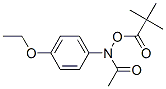 CAS 登录号：102725-57-5， [乙酰基-(4-乙氧基苯基)氨基]2,2-二甲基丙酸酯
